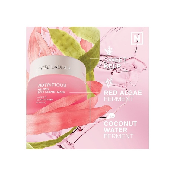 Estee Lauder Nutritious Melting Soft Creme/Mask - Red NWT .5oz / 15ml - Picture 5 of 6